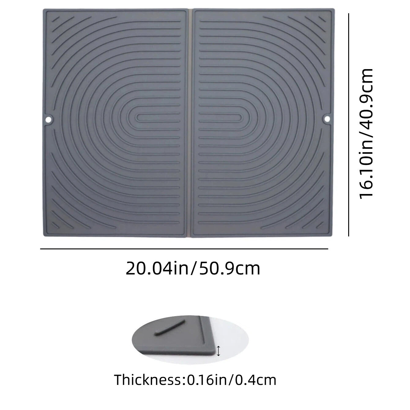 Multi-Use Silicone Kitchen Mat