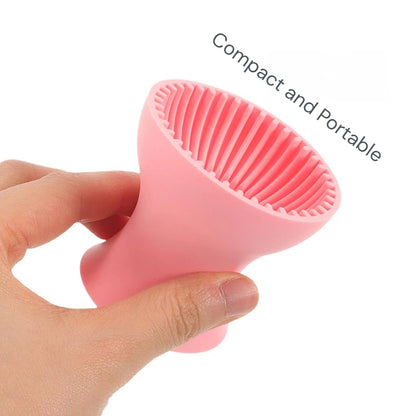 Silicone Makeup Brush Cleaning Cup
