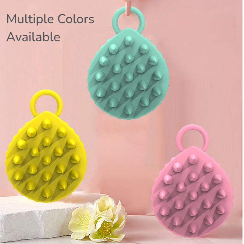 Silicone Pet Bathing Massage Brush