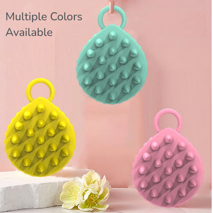 Silicone Pet Bathing Massage Brush