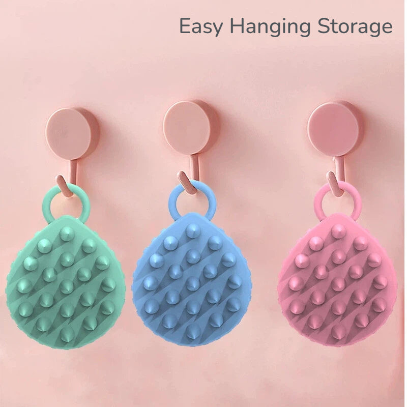 Silicone Pet Bathing Massage Brush