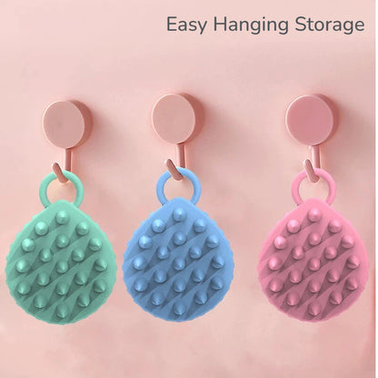 Silicone Pet Bathing Massage Brush