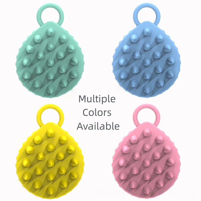 Silicone Pet Bathing Massage Brush
