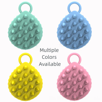Silicone Pet Bathing Massage Brush