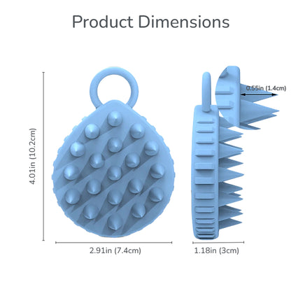 Silicone Pet Bathing Massage Brush