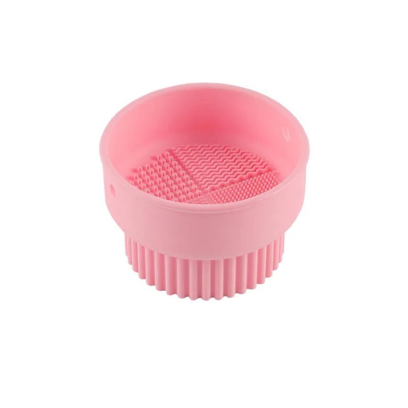 2-in-1 Silicone Makeup Brush Cleaner & Holder Cup