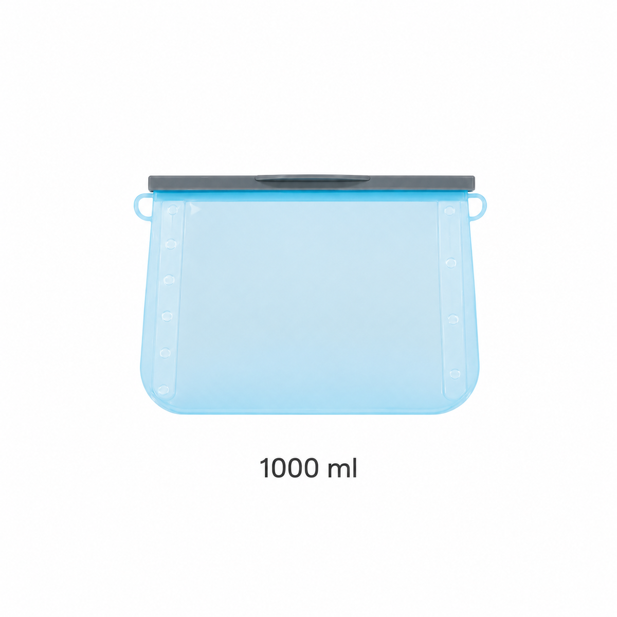 1000 ml reusable silicone food storage bag
