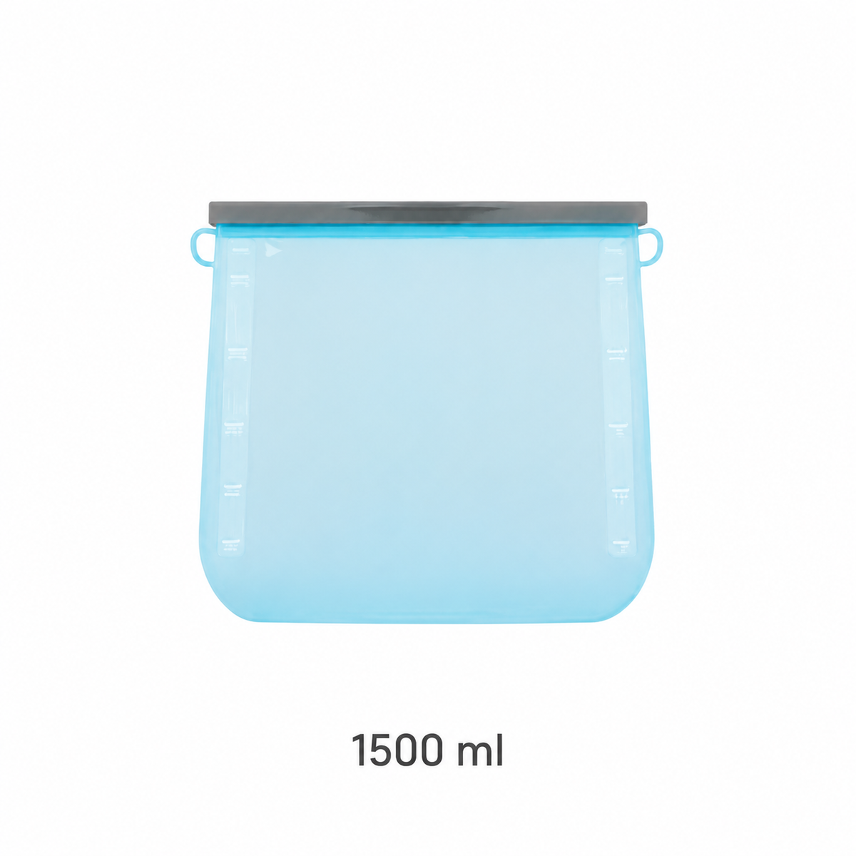 1500 ml reusable silicone food storage bag