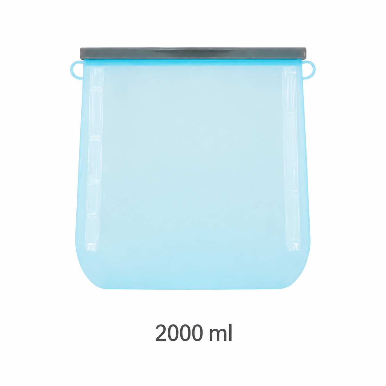 2000 ml reusable silicone food storage bag