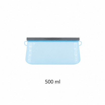500 ml reusable silicone food storage bag