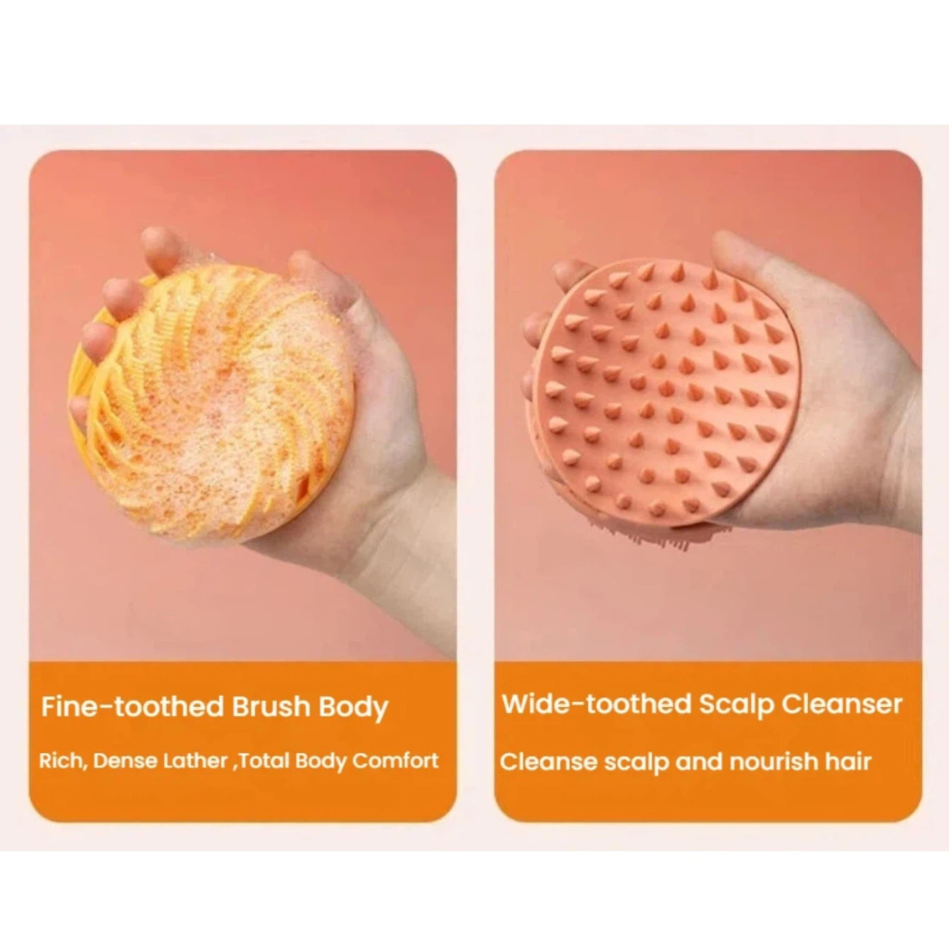 Silicone Scalp & Body Brush