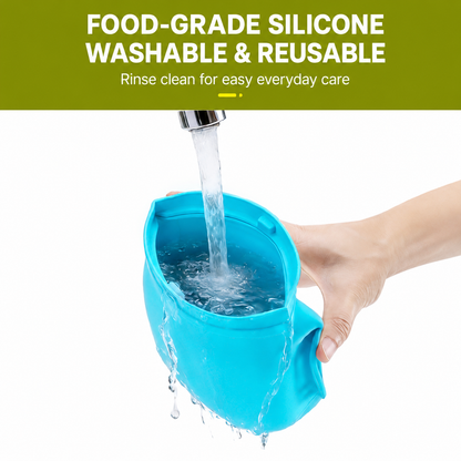 Silicone Pet Training Treat Pouch with Magnetic Closure