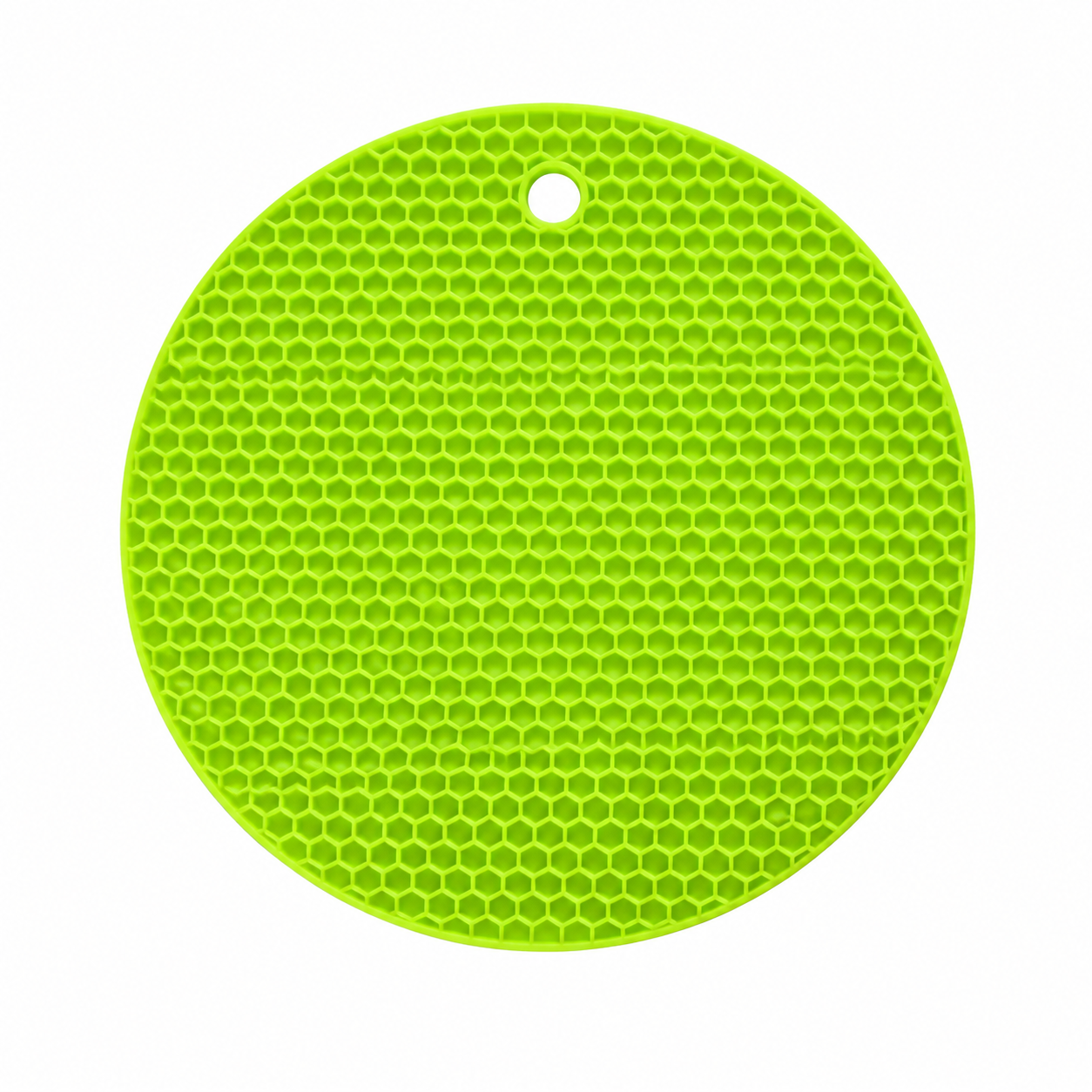Round Honeycomb Silicone Trivet Mat – Heat-Resistant Pot Holder
