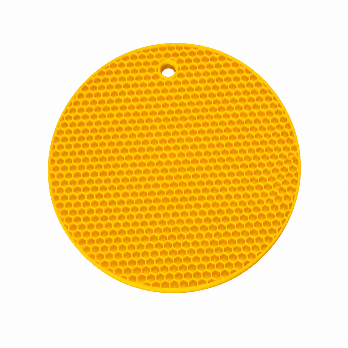 Round Honeycomb Silicone Trivet Mat – Heat-Resistant Pot Holder