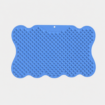 Silicone Foot Massage Mat – Washable Non-Slip Foot Care Mat for Bathroom, Shower & Home Use