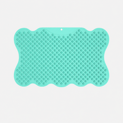 Silicone Foot Massage Mat – Washable Non-Slip Foot Care Mat for Bathroom, Shower & Home Use