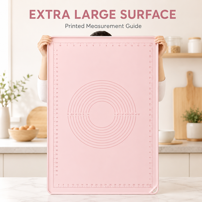 Non-Stick Silicone Pastry Mat with Measurement Guide